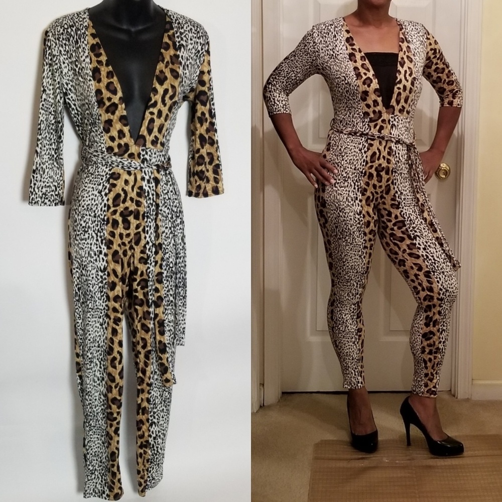 Leopard Jumpsuit